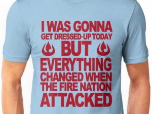 Avatar The Last Airbender Blame the Fire Nation T-Shirt Shut Up And Take My Yen : Anime & Gaming Merchandise