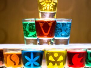 Legend Of Zelda Shot Glass Set