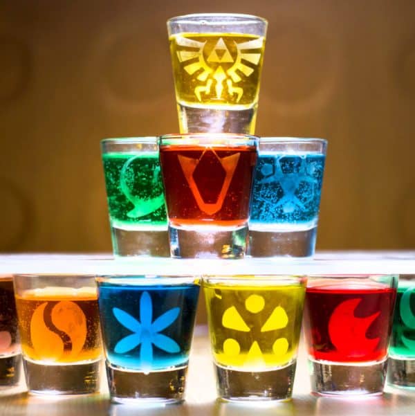 Legend Of Zelda Shot Glass Set