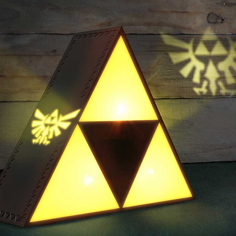 zelda triforce lampa