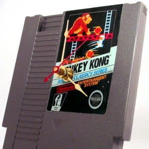 NES Donkey Kong Cartridge Clock Shut Up And Take My Yen : Anime & Gaming Merchandise