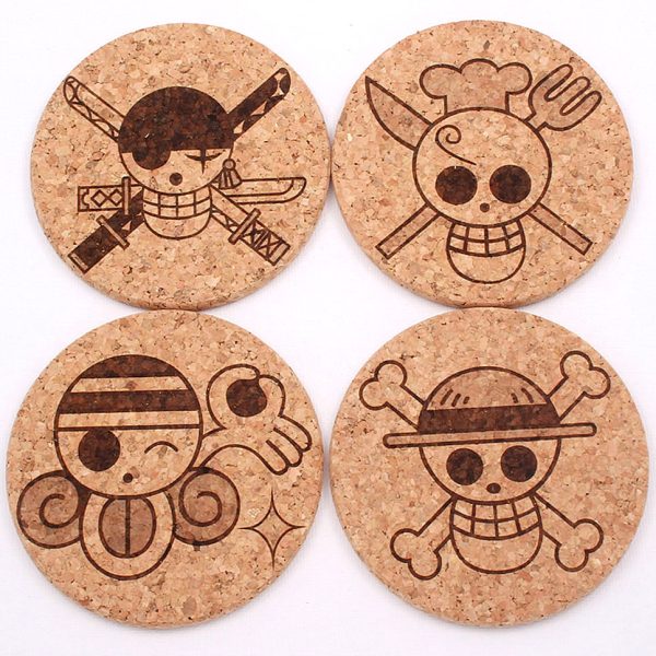 One Piece Cork Coasters Shut Up And Take My Yen : Anime & Gaming Merchandise