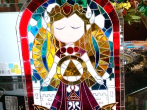 Stained Glass Princess Zelda Lamp Shut Up And Take My Yen : Anime & Gaming Merchandise