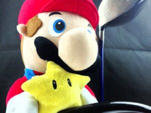 Super Mario Golf Club Cover Shut Up And Take My Yen : Anime & Gaming Merchandise