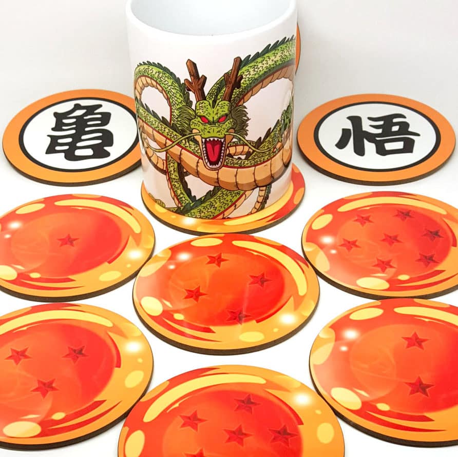 Anime Coasters | Anime Merchandise | Redwolf