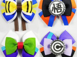 Dragon Ball Z Hair Bows Shut Up And Take My Yen : Anime & Gaming Merchandise