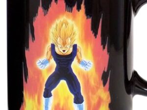 Heat Reactive Vegeta Mug Shut Up And Take My Yen : Anime & Gaming Merchandise