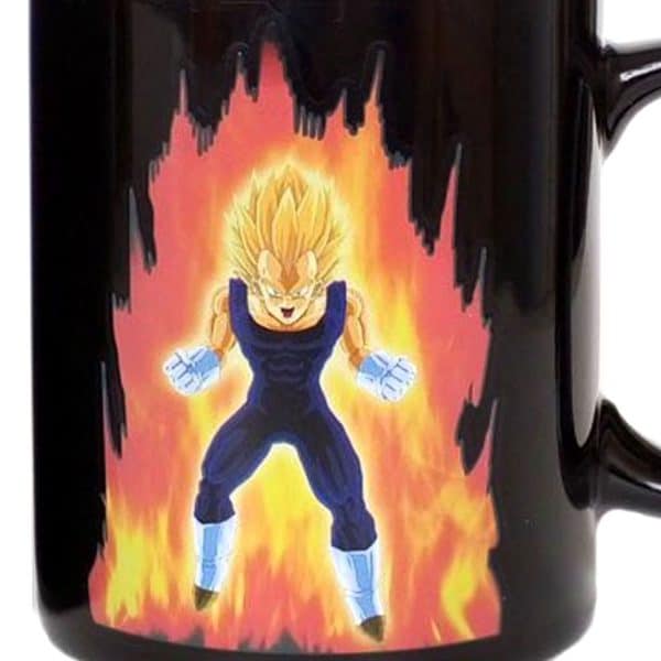 Heat Reactive Vegeta Mug Shut Up And Take My Yen : Anime & Gaming Merchandise