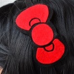 Hello Kitty Bow Headband Shut Up And Take My Yen : Anime & Gaming Merchandise