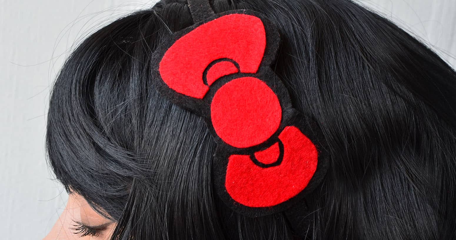 Hello Kitty Bow Headband Shut Up And Take My Yen : Anime & Gaming Merchandise