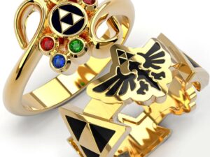 Legend Of Zelda Rings Shut Up And Take My Yen : Anime & Gaming Merchandise