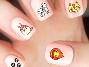 Studio Ghibli Nail Decals Shut Up And Take My Yen : Anime & Gaming Merchandise
