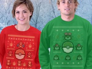 Ugly Pokemon Christmas Sweaters Shut Up And Take My Yen : Anime & Gaming Merchandise