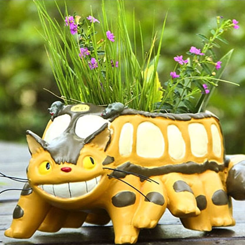 My Neighbor Totoro Catbus Planter Shut Up And Take My Yen : Anime & Gaming Merchandise