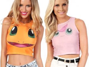 Pokemon Crop Top Shut Up And Take My Yen : Anime & Gaming Merchandise