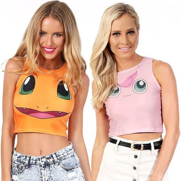 Pokemon Crop Top Shut Up And Take My Yen : Anime & Gaming Merchandise