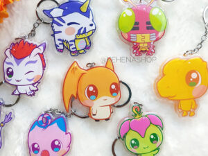 Digimon Keychains