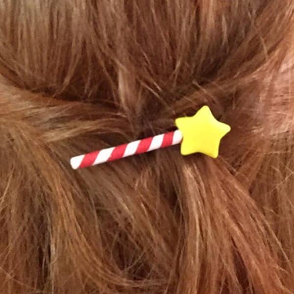 Kirby Star Rod Hair Clip