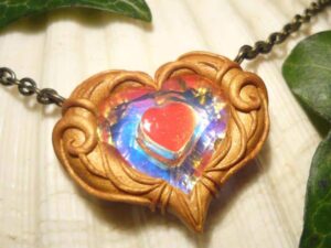 Legend Of Zelda Twilight Princess Heart Piece Necklace