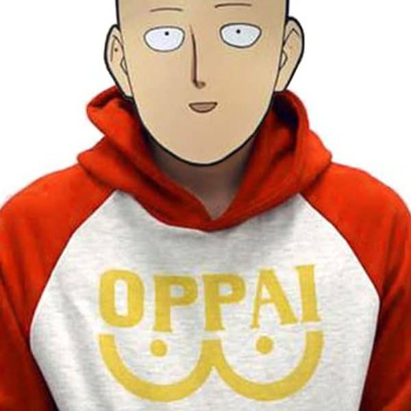 One Punch Man Oppai Hoodie Shut Up And Take My Yen : Anime & Gaming Merchandise