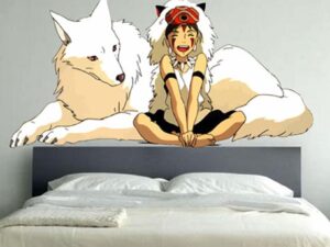 Princess Mononoke Wall Decal Shut Up And Take My Yen : Anime & Gaming Merchandise