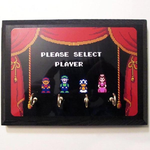 Super Mario Brothers Key Hanger