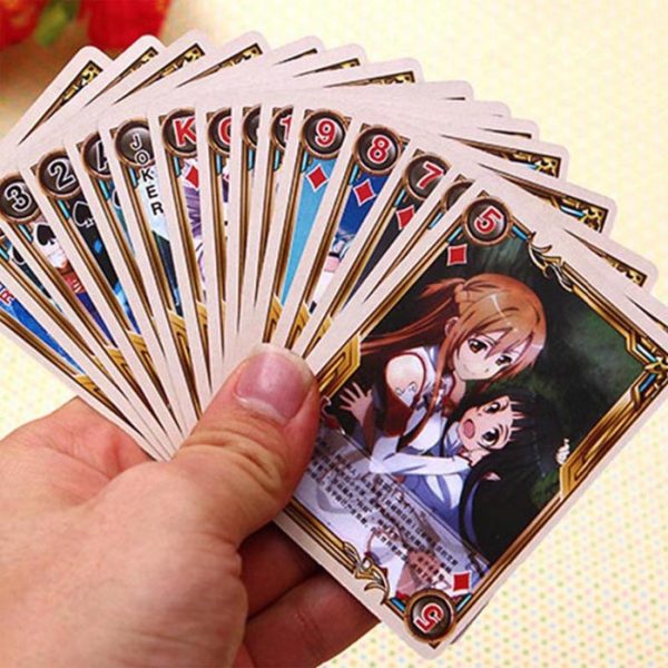 FLONZGIFT Sword Art Online Anime Playing Cards Poker India  Ubuy