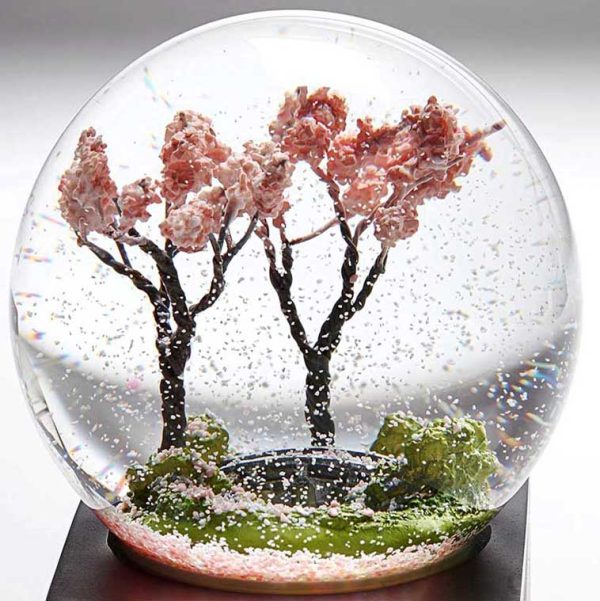 Cherry Blossom Snow Globe