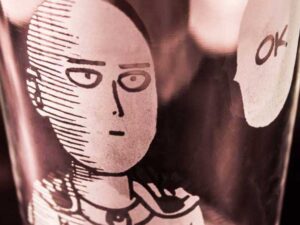 One Punch Man Glass