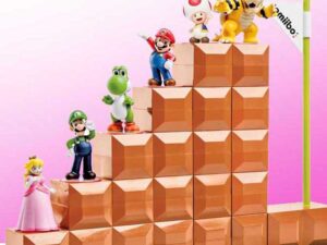 Super Mario Amiibo Display Stand