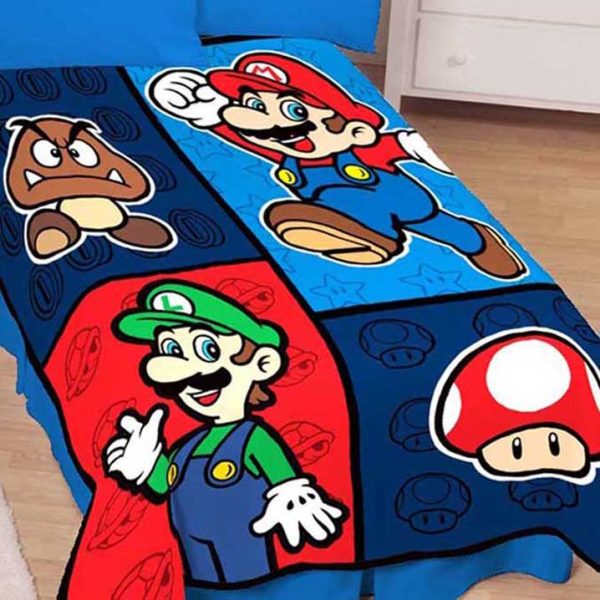 Super Mario Blanket