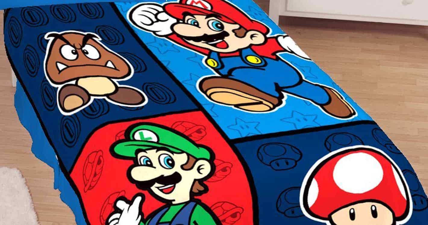 Super Mario Blanket