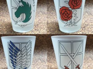 Attack On Titan Shot Glasses