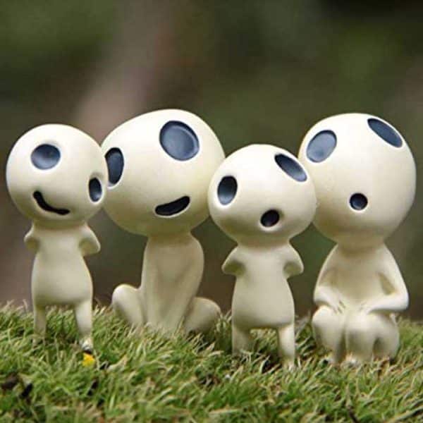 Princess Mononoke Kodama Ornaments