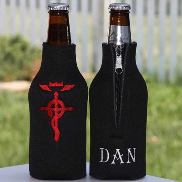 Fullmetal Alchemist Beer Koozie