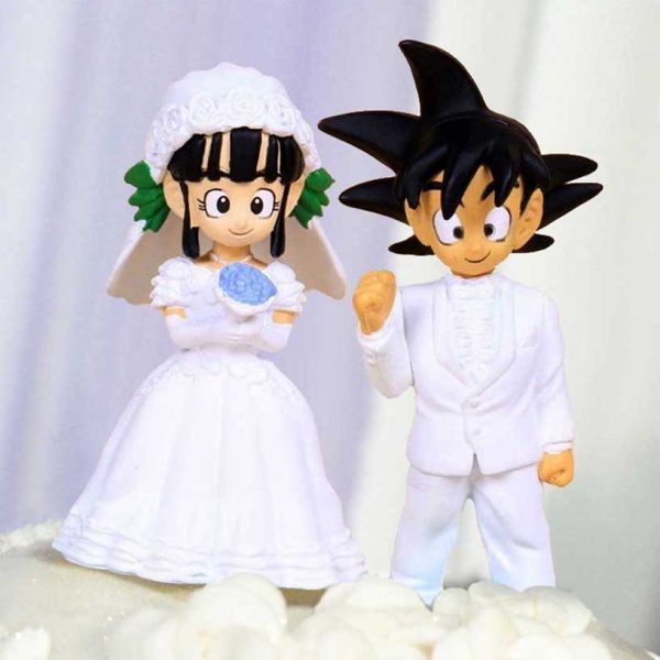 geek wedding cake tarta boda friki mericakes anime cake Totoro Ranma  Nemo Goku Pokemon Star wars One piece red Velvet wedding cake 18   Mericakes  Cake Designer