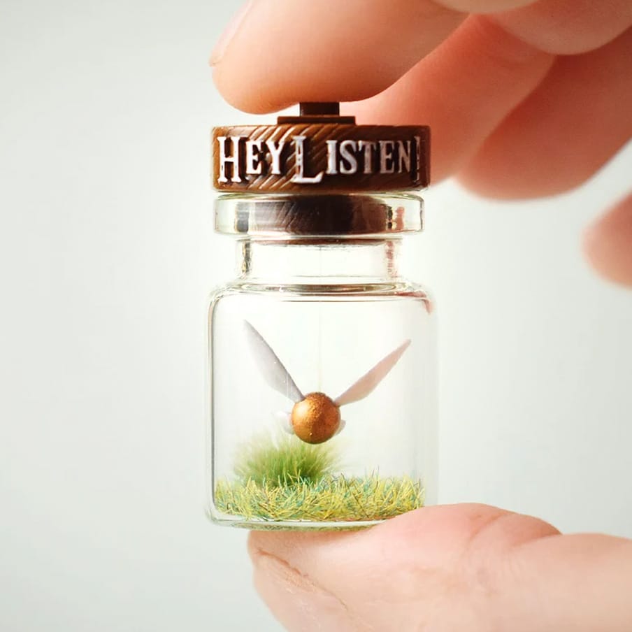 Legend of Zelda Fairy in a Bottle Charm Necklace 