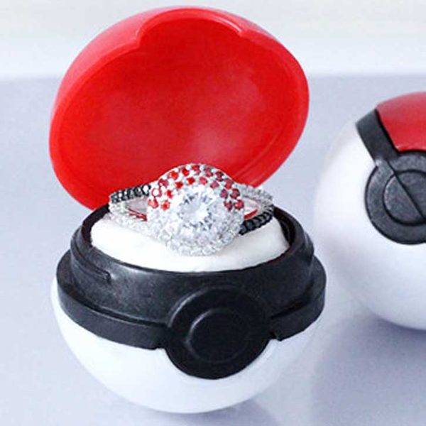 Pokeball Ring With Box