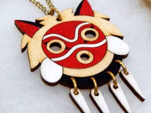 Princess Mononoke Mask Necklace