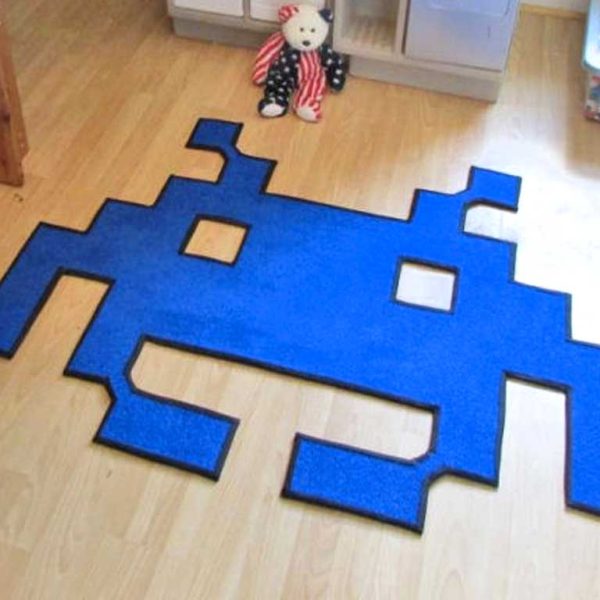 Space Invaders Rug