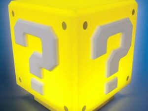 Super Mario Question Block Lamp