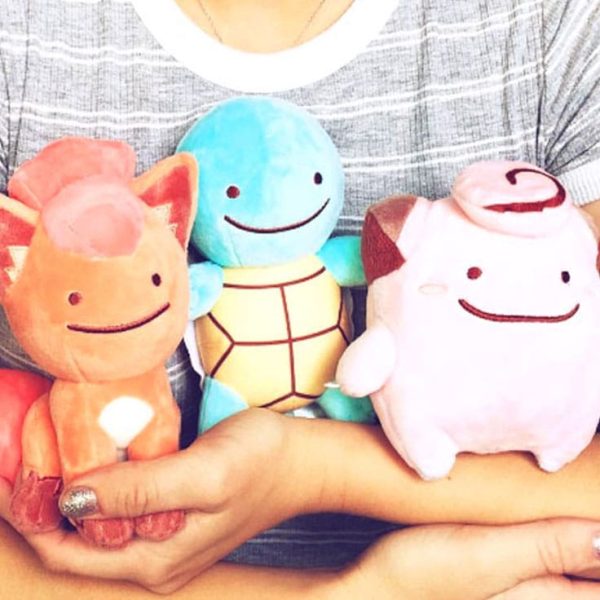 Pokemon Transformed Ditto Plushies