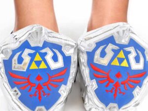 Zelda Hylian Shield Slippers