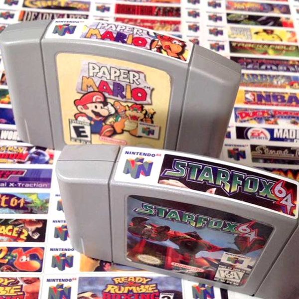 Nintendo 64 End Labels