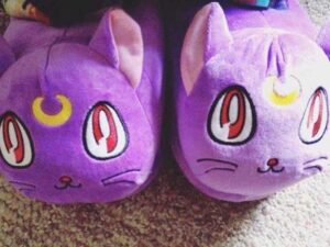 Sailor Moon Luna Slippers
