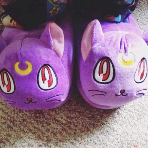 Sailor Moon Luna Slippers