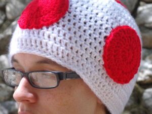 Super Mario Toad Beanie