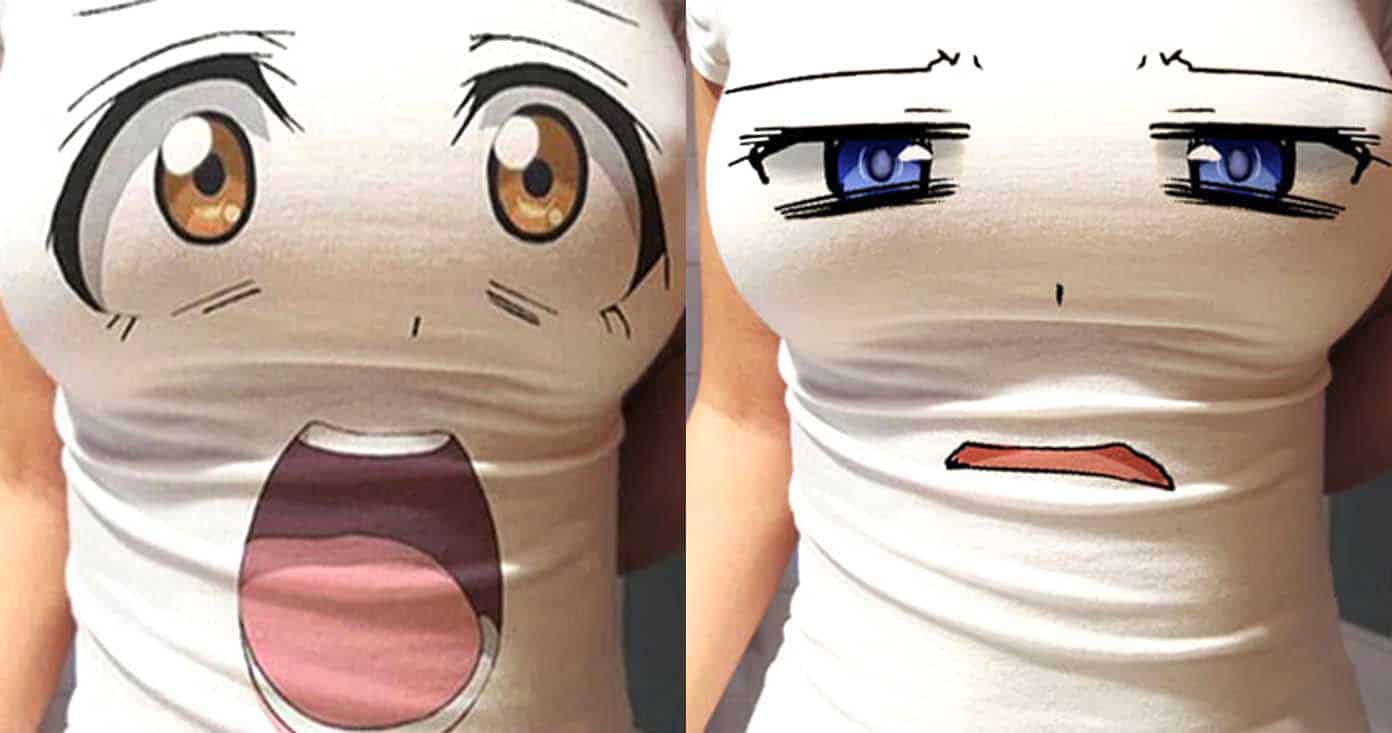 Anime Emoji Face T-Shirts