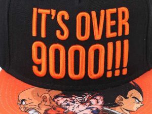 Dragon Ball Z Over 9000 Snapback