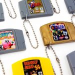 Nintendo 64 Cartridge Keychain